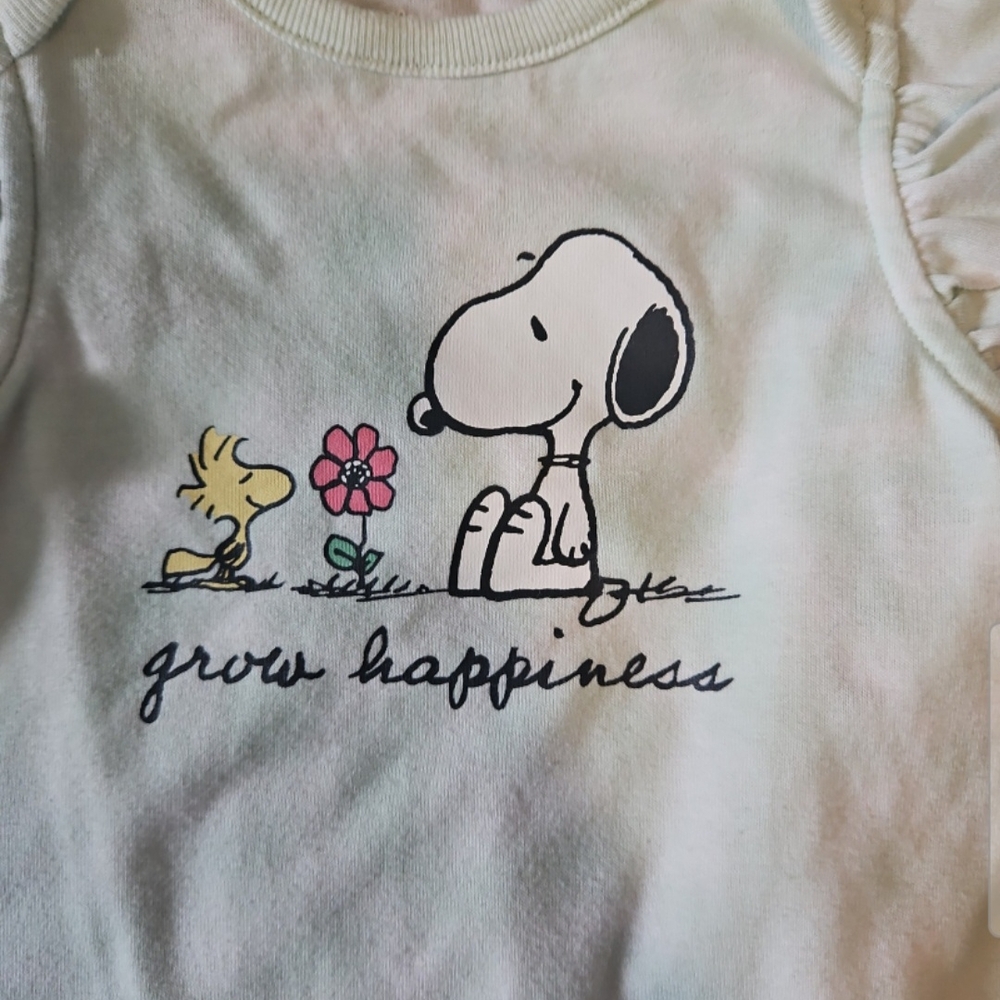 Garanimals Snoopy Bodysuit - Green